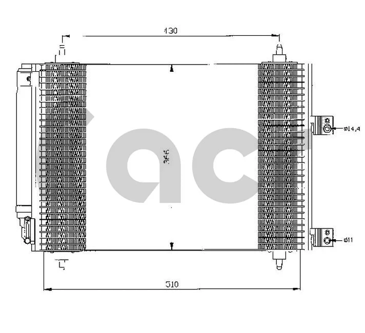 Condenser, air conditioning