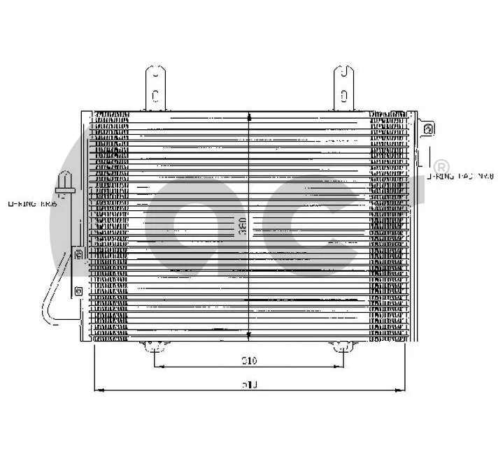 Condenser, air conditioning (300383)