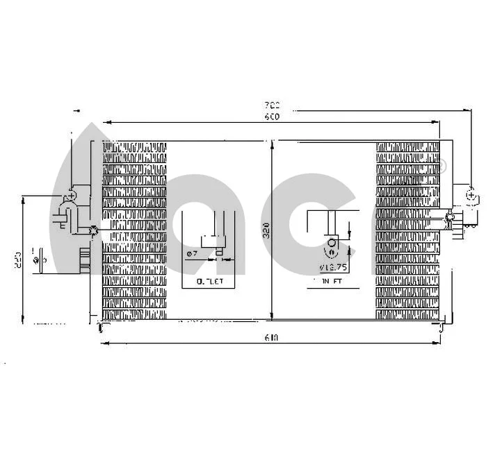 Condenser, air conditioning