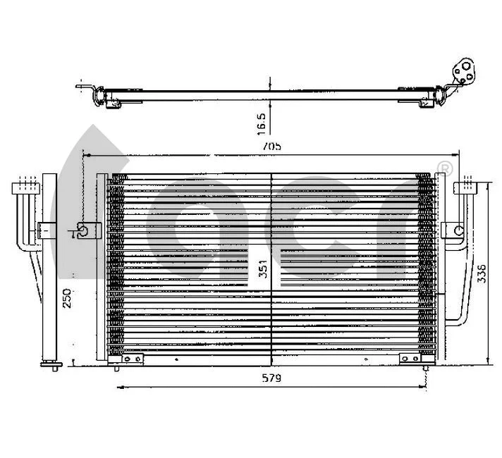 Condenser, air conditioning