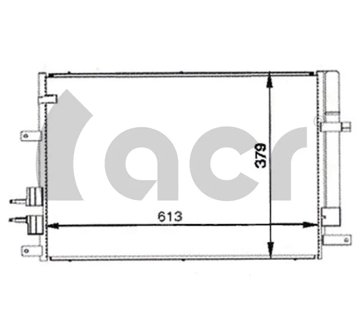 Condenser, air conditioning (300095)