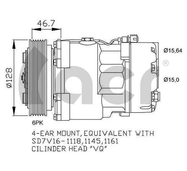 Compressor, air conditioning
