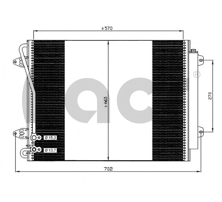 Condenser, air conditioning