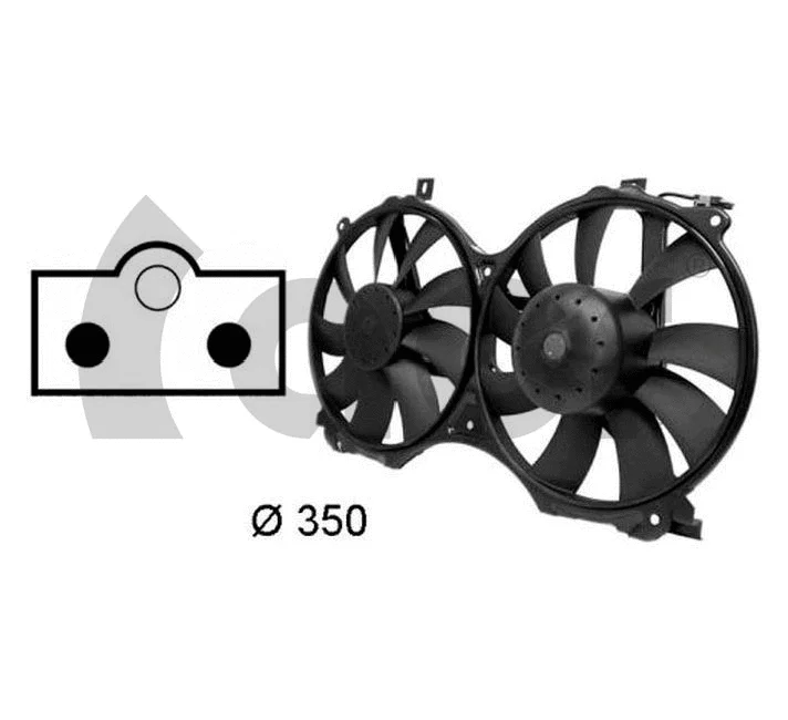 Fan, engine cooling (330304)