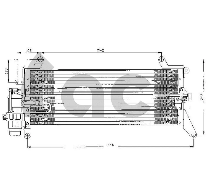 Condenser, air conditioning