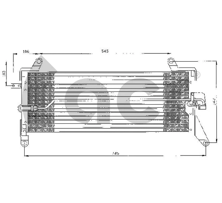 Condenser, air conditioning