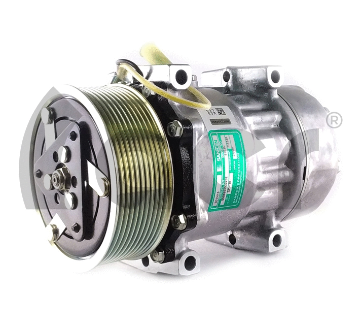 Compressor, air conditioning