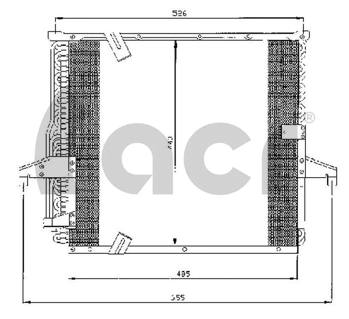 Condenser, air conditioning (300194)