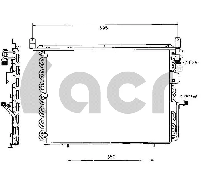 Condenser, air conditioning