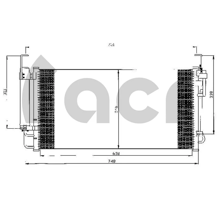 Condenser, air conditioning
