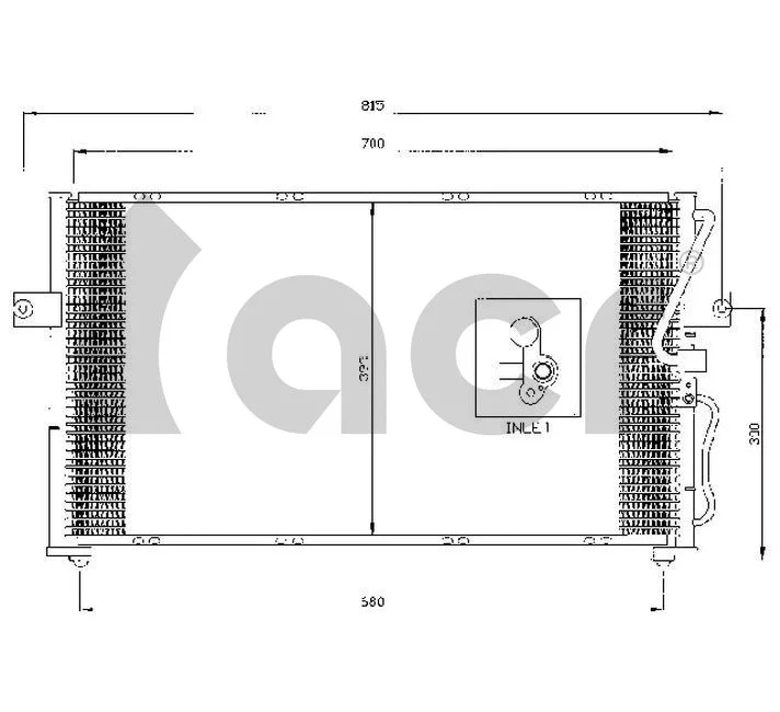 Condenser, air conditioning