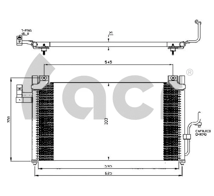 Condenser, air conditioning