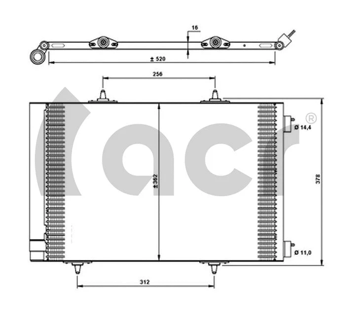 Condenser, air conditioning