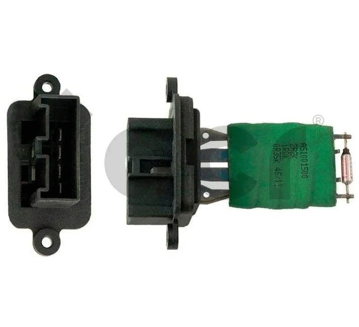 Resistor, interior blower