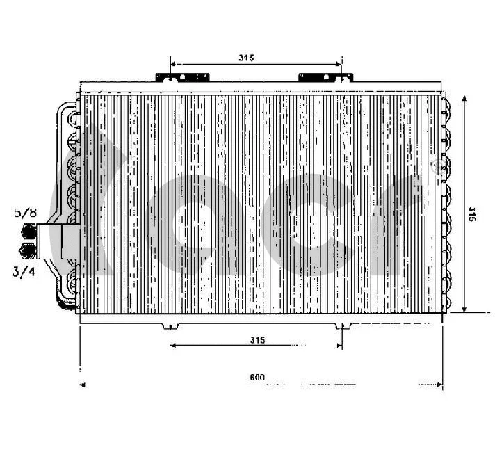 Condenser, air conditioning