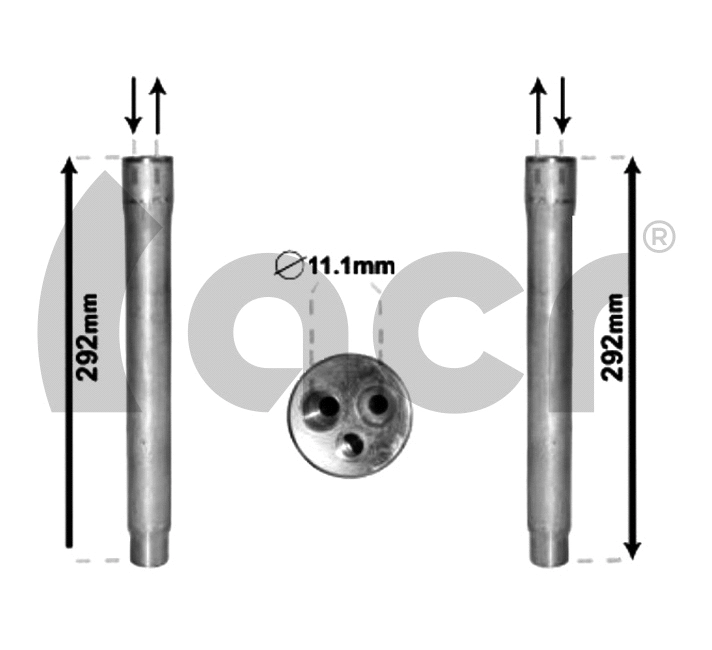 Dryer, air conditioning (170643)