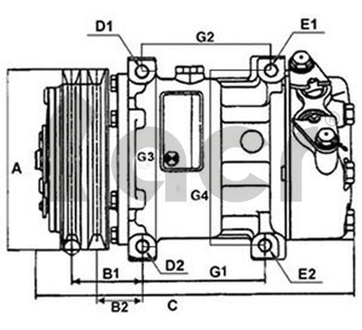 Compressor, air conditioning