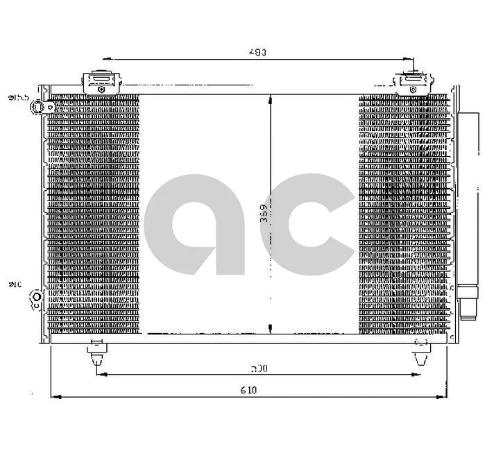 Condenser, air conditioning