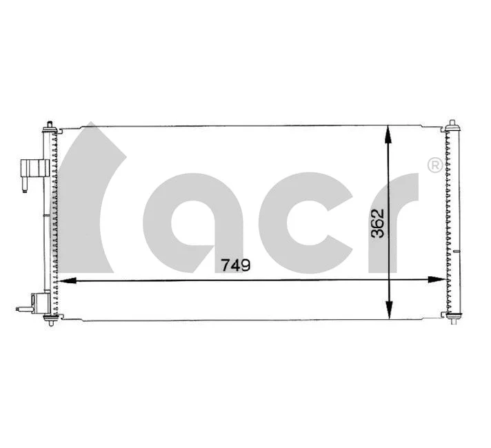 Condenser, air conditioning (300092)