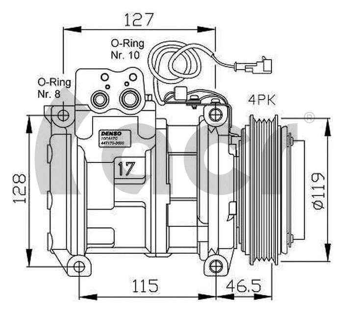 Compressor, air conditioning