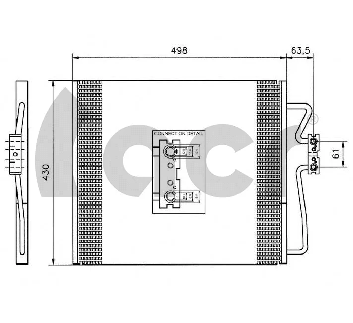 Condenser, air conditioning