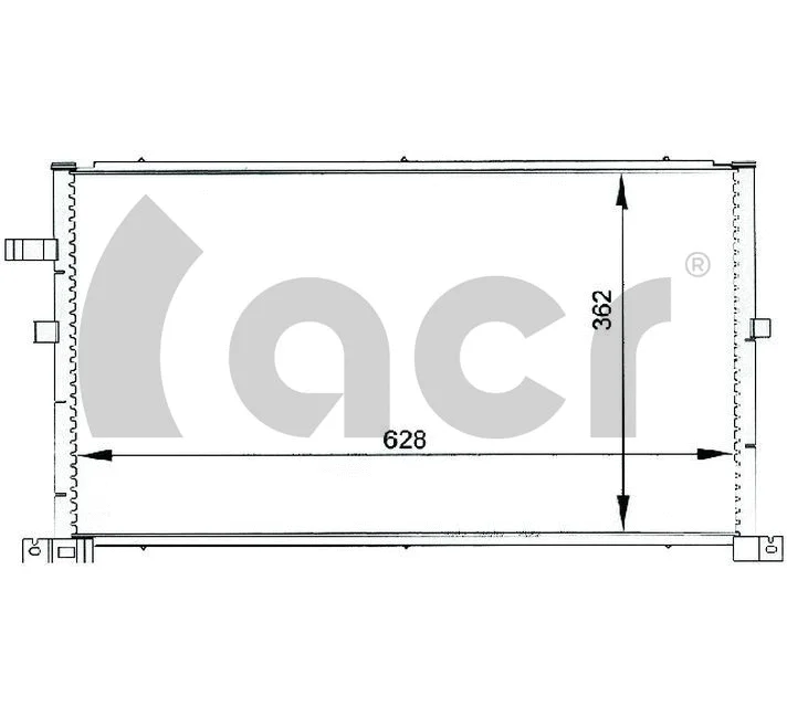 Condenser, air conditioning (300051)