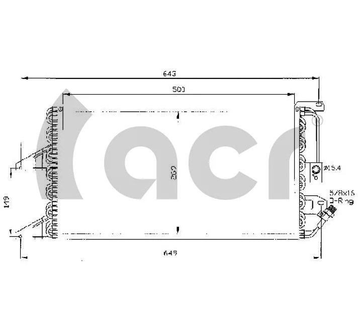 Condenser, air conditioning (300367)