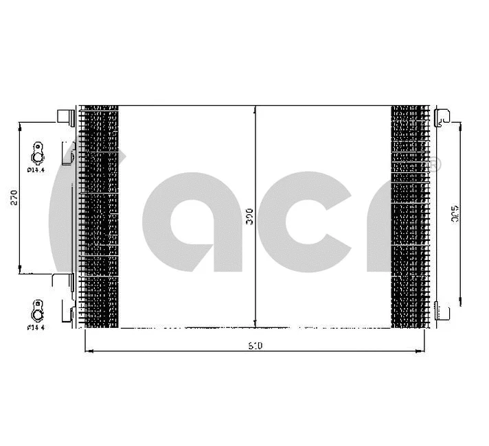 Condenser, air conditioning (300496)