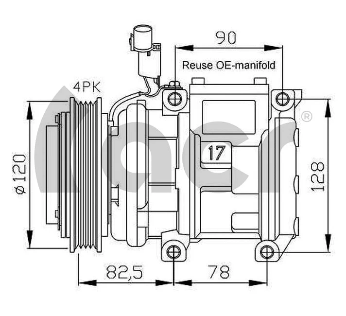 Compressor, air conditioning
