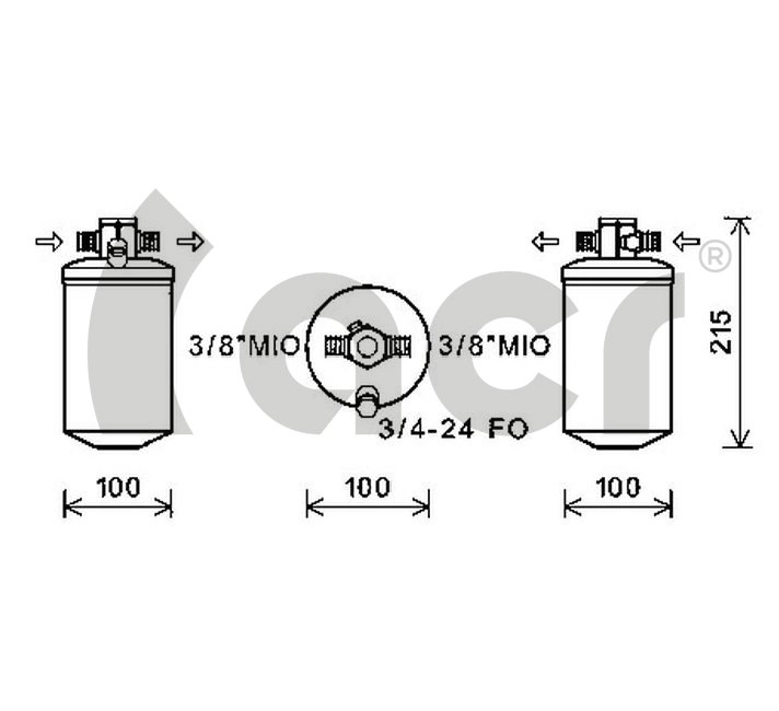 Dryer, air conditioning