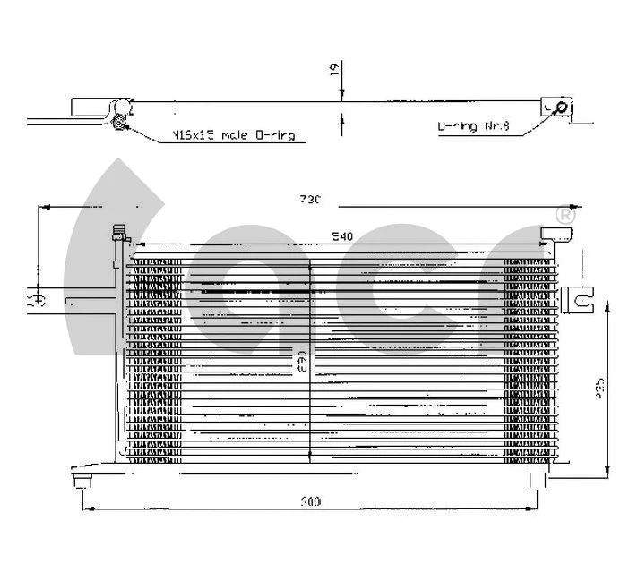 Condenser, air conditioning