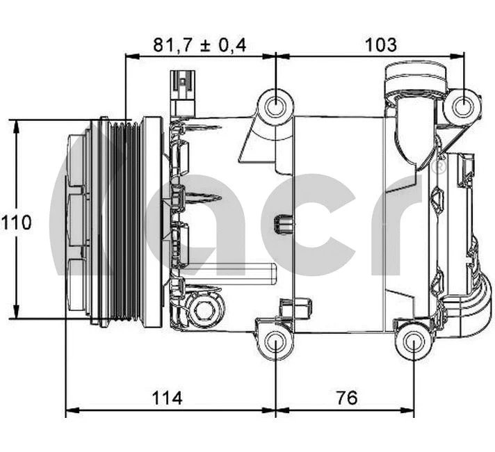 Compressor, air conditioning