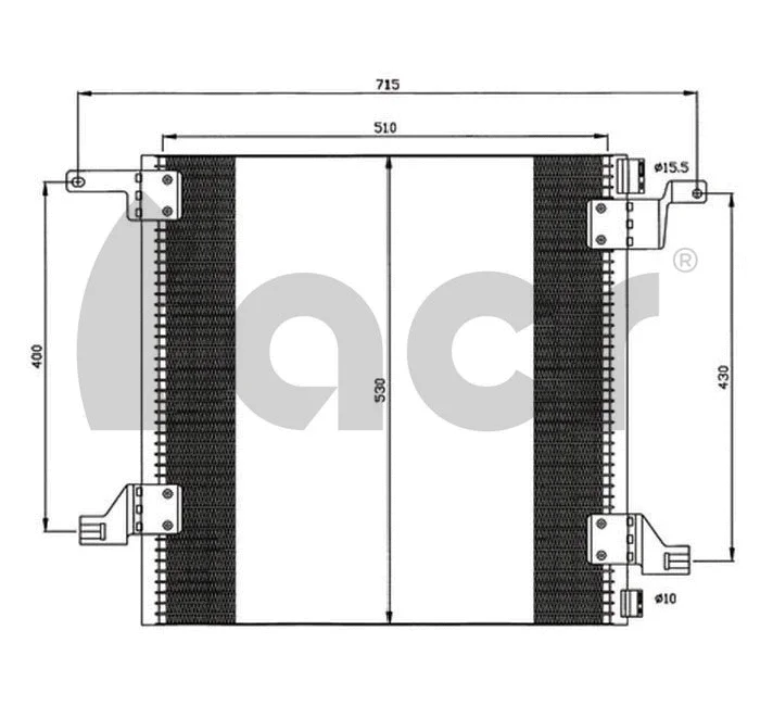 Condenser, air conditioning