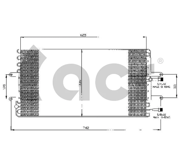 Condenser, air conditioning
