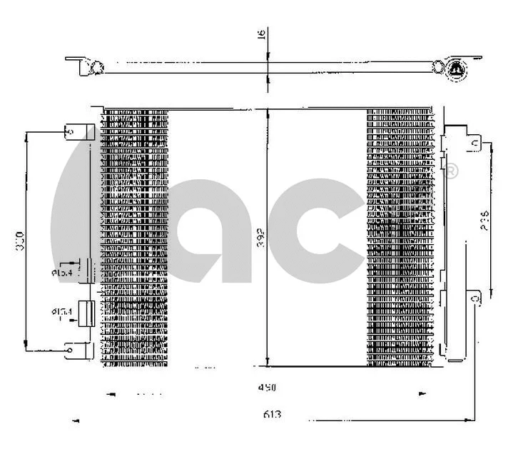 Condenser, air conditioning