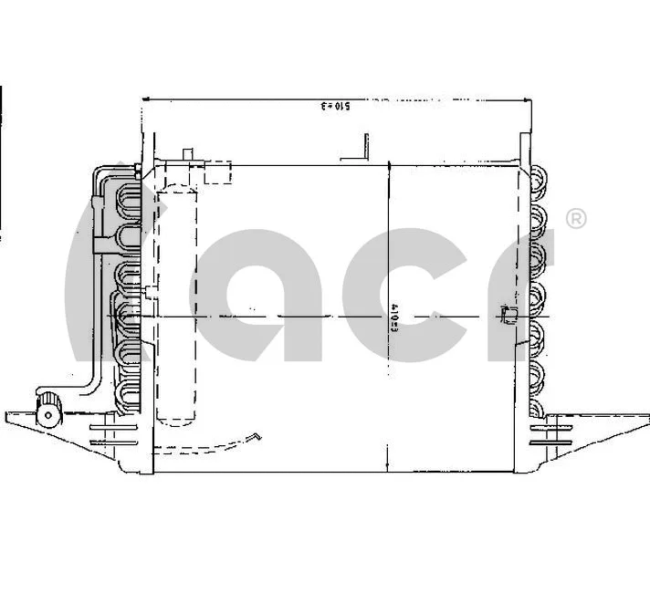 Condenser, air conditioning (300053)