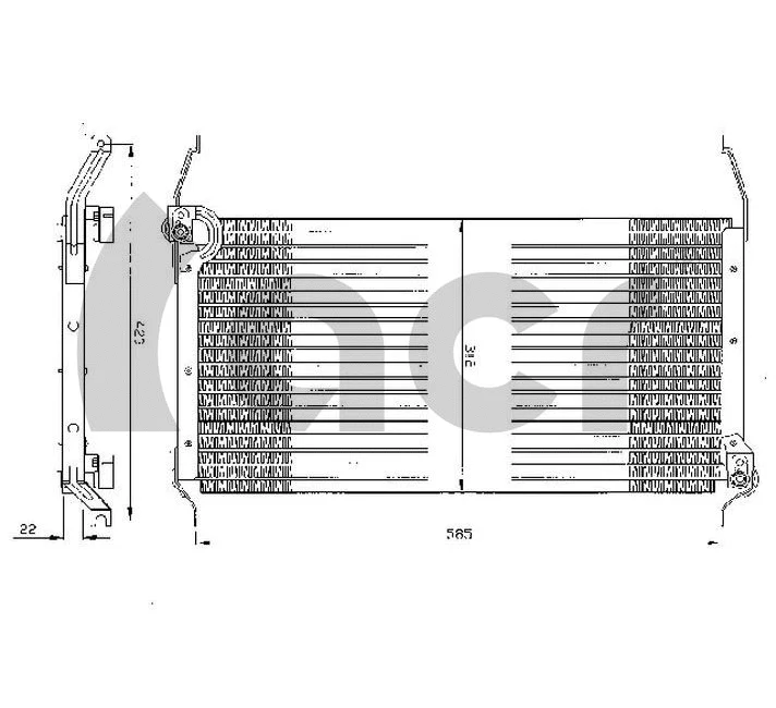 Condenser, air conditioning (300082)