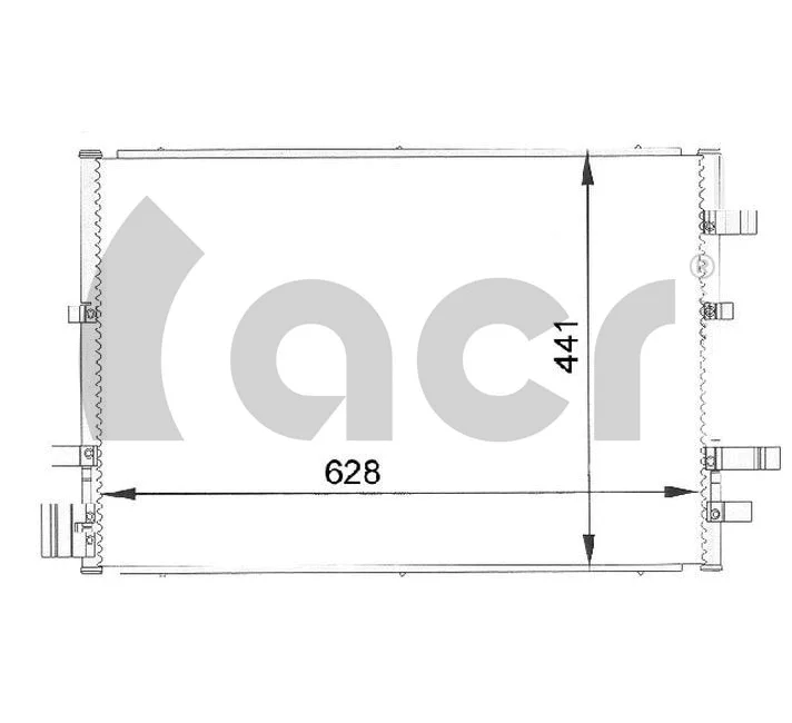 Condenser, air conditioning (300094)