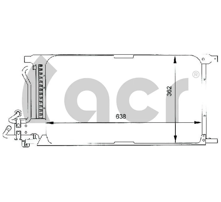 Condenser, air conditioning (300059)