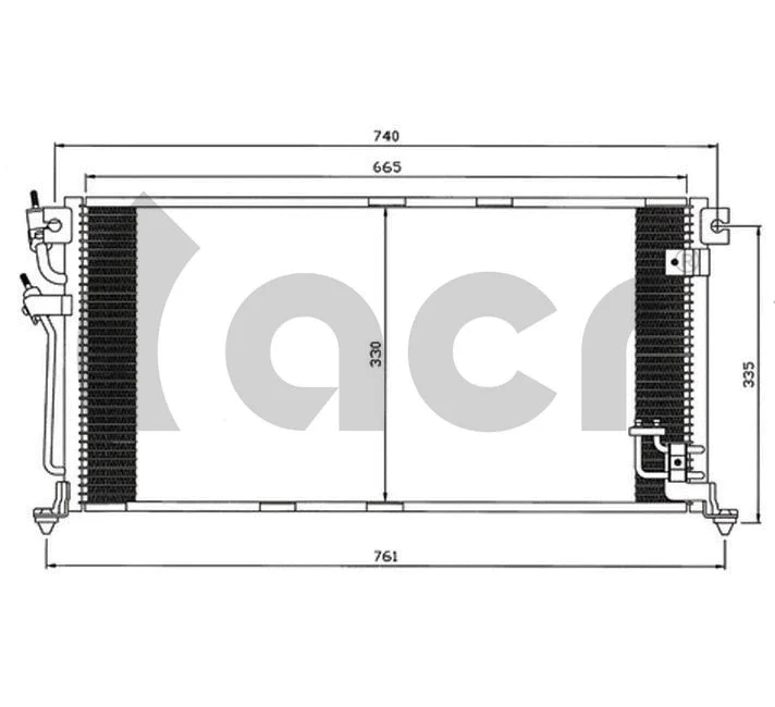Condenser, air conditioning