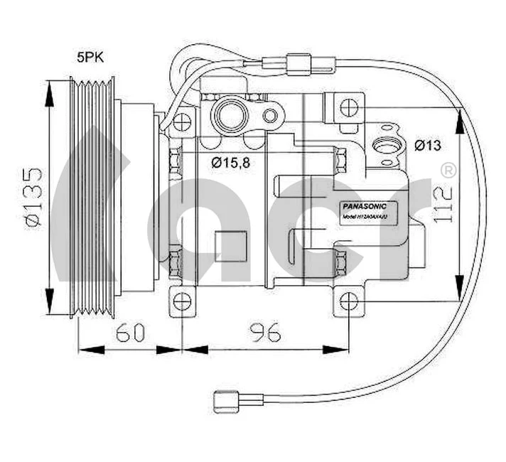 Compressor, air conditioning