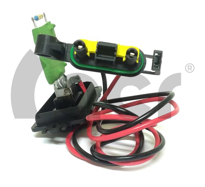 Resistor, interior blower