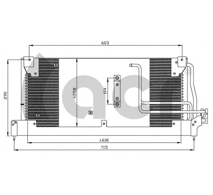 Condenser, air conditioning