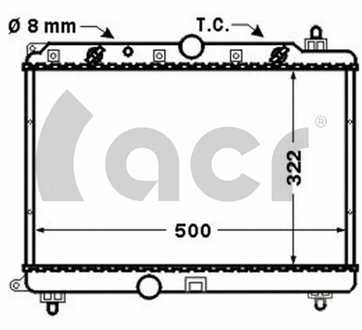 Condenser, air conditioning