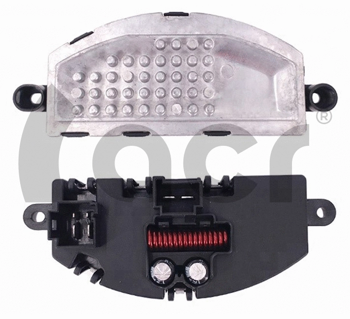 Resistor, interior blower