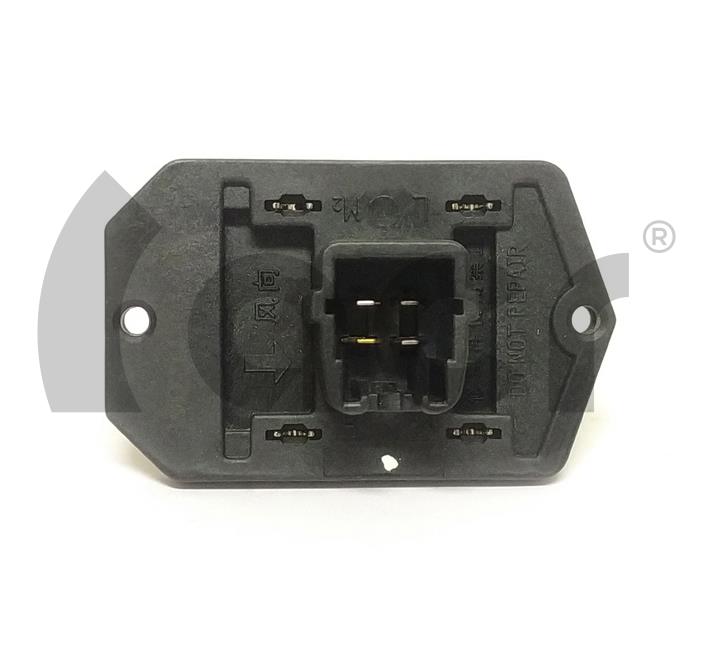 Resistor, interior blower