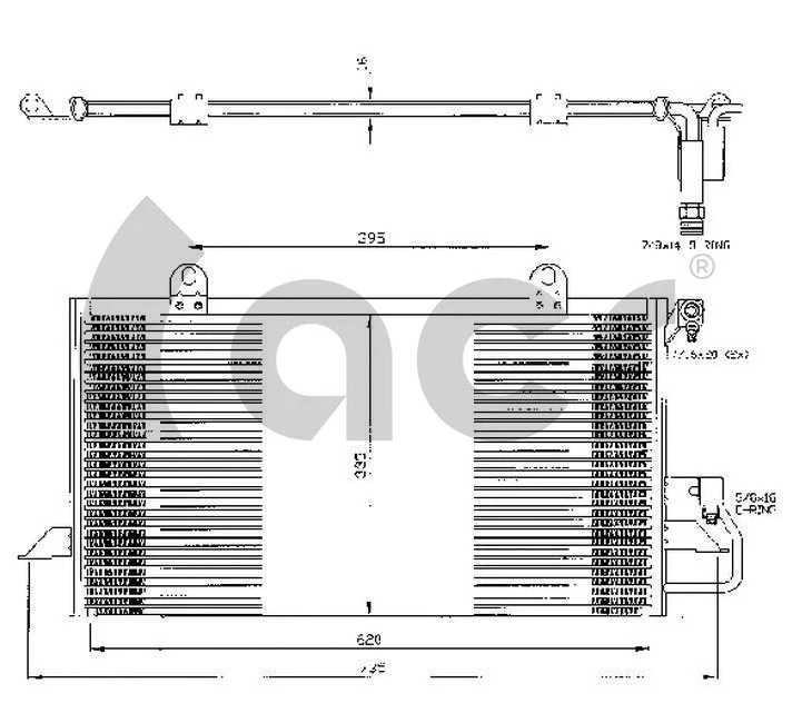 Condenser, air conditioning (300354)