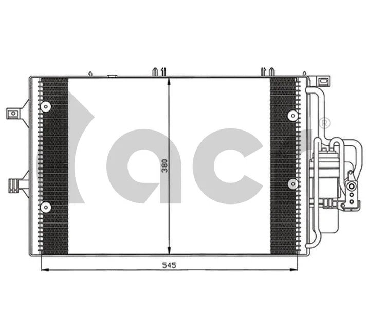 Condenser, air conditioning