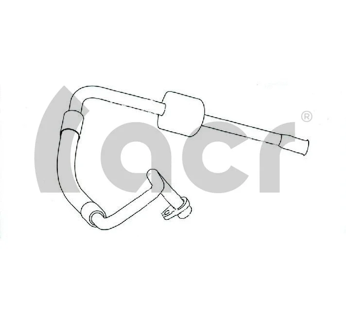 High-/Low Pressure Line, air conditioning (119234)