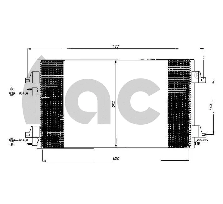 Condenser, air conditioning